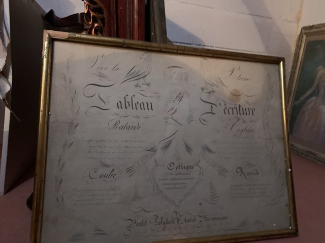 Non signe, Etude d’écriture