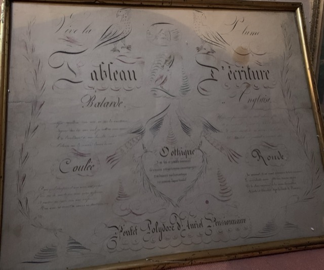 Non signe, Etude d’écriture