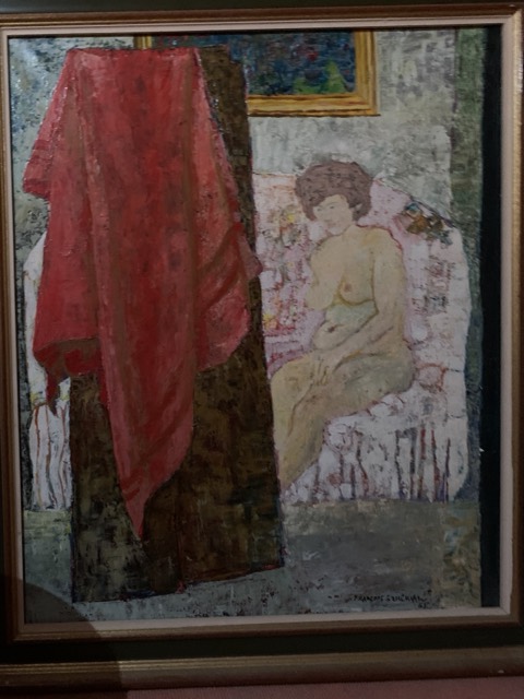 Francoise Szulman, 1965 Femme nu a restaurer