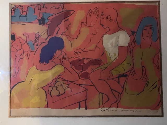 Pierre Ambrogiani, Litho épreuve d’artiste **