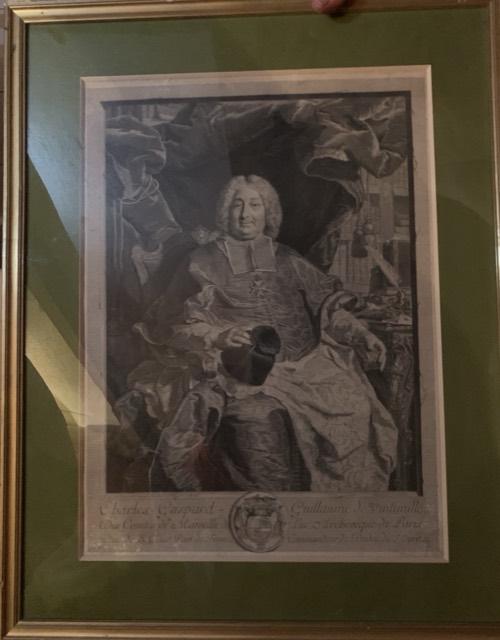 Charles Gaspard, Gravure Guillaume Vintimille Conte de Marseille