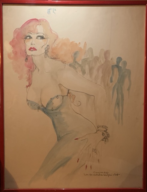 Marcel Charles guichet Cannes 60 femme huile au couteau