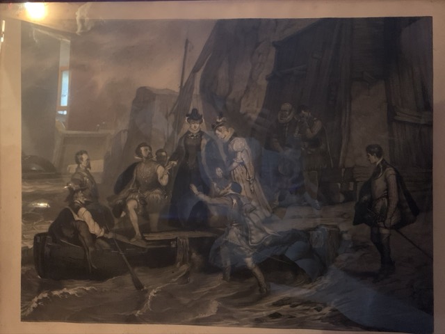 Alfred Johannot, Pint Gravure Avenue Marie Stuart