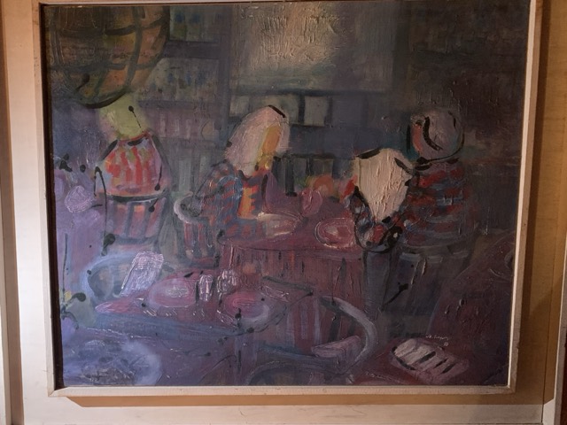J.E. Turquin, Terrace de cafe 1970