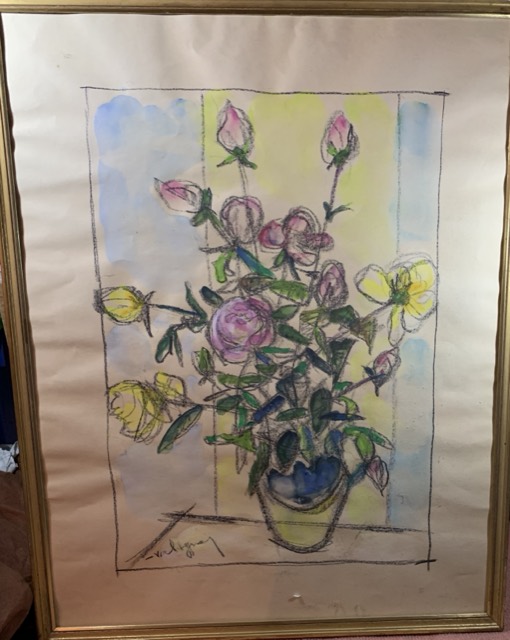 Valiquas ou validant, Fleur dessin
