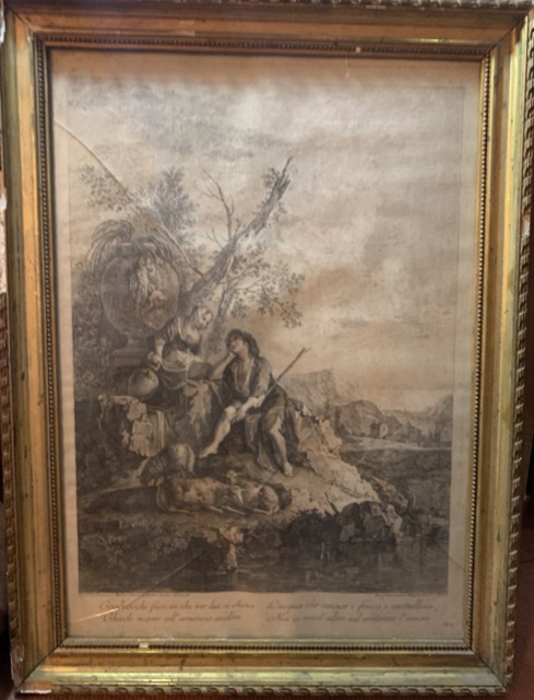 Gravure d’apres Francisca Maria Canalem