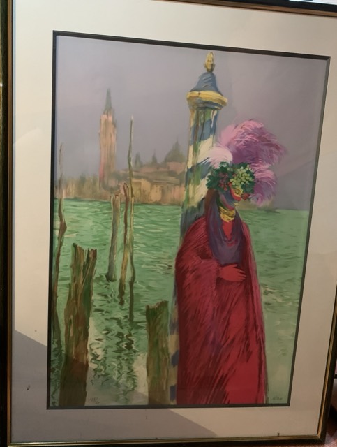 Rich, litho, Carnaval de Venise