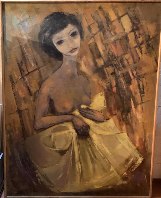 Henri boulard, femme tutu jaune
