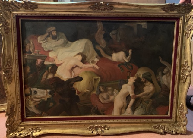 D’apres Delacroix  la mort de sardanapale