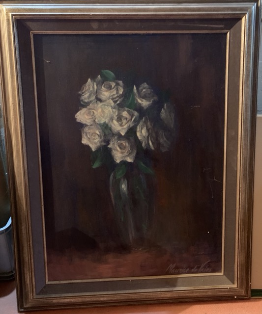 Maurice de Vries, vase et fleur