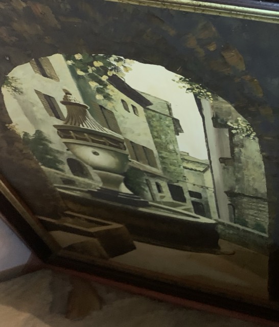 Saint Paul de vence tableau chez meme