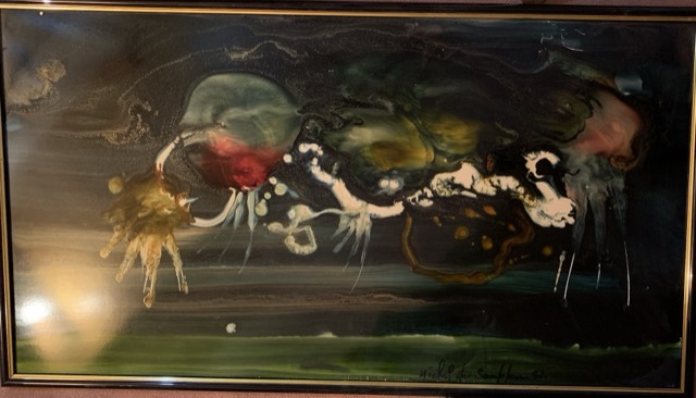 Michel de Samblanc, 1992 abstraction glycero