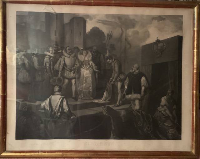 Alfred Joano, Gravure Elizabeth 1ere