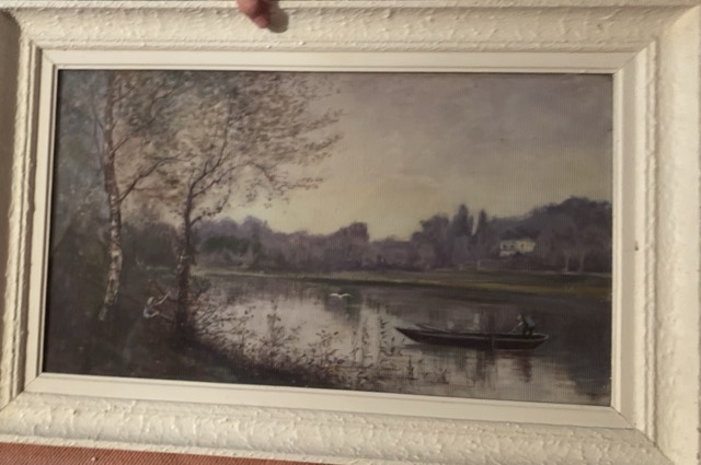 Louis Marc, Facon Camille Corot, Toulouse huile sur contre plaque
