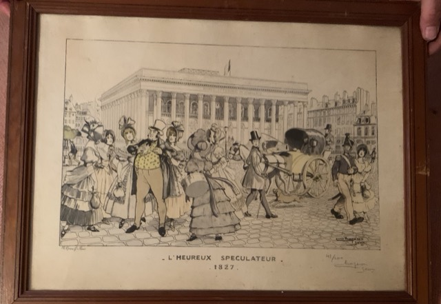 Chaperon Jean, gravure, l’heureux spectateur 1827