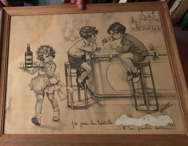 Germaine Bouret, gravure,  3 enfants