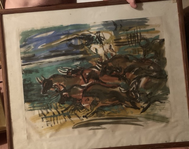 Guy? Tableaux dessin gouaches