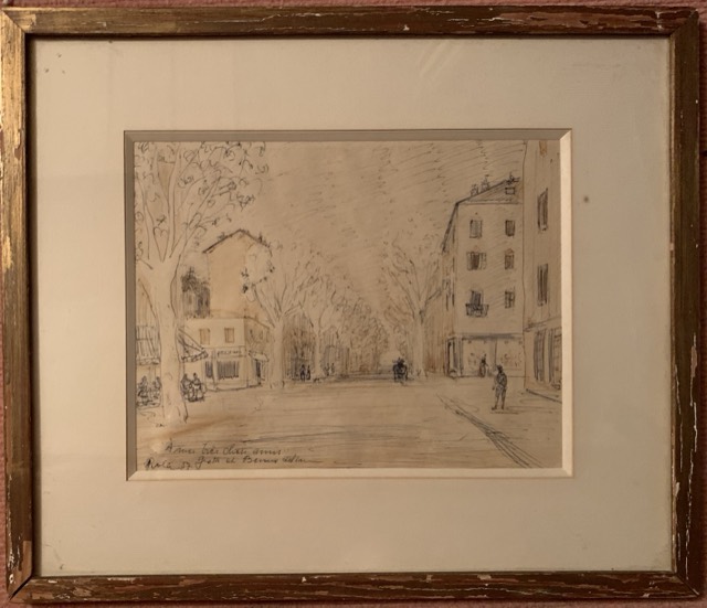 Rola 1957, dessin, village