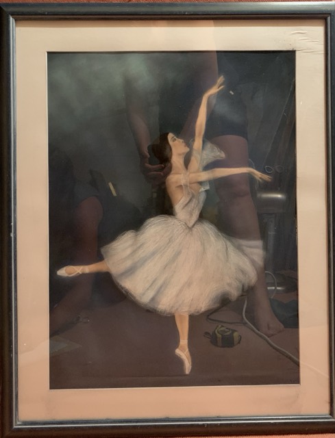 Faro 1999, Danseuse,  Pastel