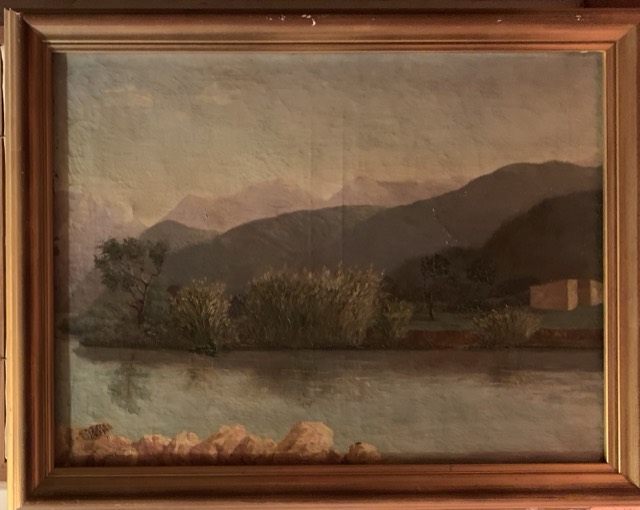 Lelac, huile sur toile, sans signature
