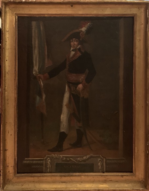 general Augereau, époque revolution, huile sur toile