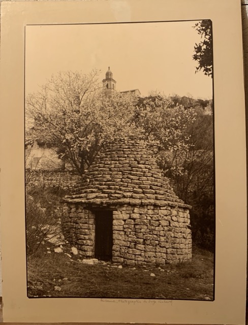 Serge Richard, Photo de Reillanne, le borie